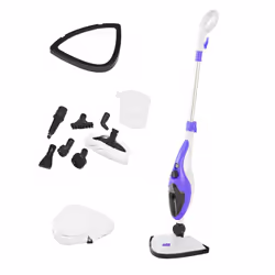 Purple 10 in 1 1500W Hot Steam Mop Cleaner and Hand Steamer