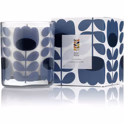 Orla Kiely Lavender Scented Candle, 200g, Purple, 8.5 x 8.5 x 10 cm
