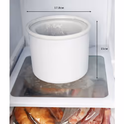 Andrew James Ice Cream Maker Machine Frozen Yoghurt Sorbet Maker1.5L