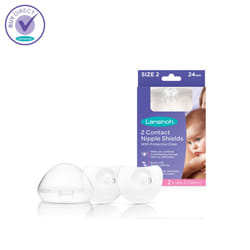Lansinoh Breastfeeding Nursing Contact Nipple Shields - 24mm Large
