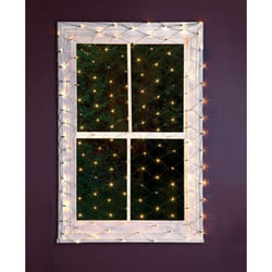 Home 160 LED Net Christmas Lights - Warm White