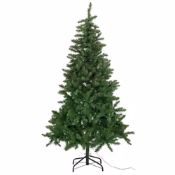 Habitat 6ft Pre-Lit Spruce Christmas Tree - Green