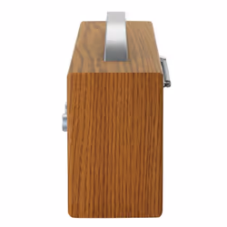 DAB/ FM STEREO RADIO IN A WOODEN CABINET