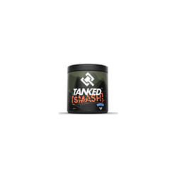 Tanked Smash, Pre Workout Powder - 250g - Improve Focus & Intensity Levels (Blue Raspberry)