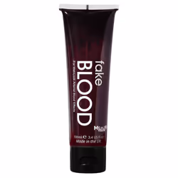 Moon Glow 100ml Supersize Fake Blood Tube - Halloween Vampire Zombie Theatre Stage Special Effects Makeup tube with applicato ...