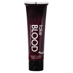 Moon Glow 100ml Supersize Fake Blood Tube - Halloween Vampire Zombie Theatre Stage Special Effects Makeup tube with applicator