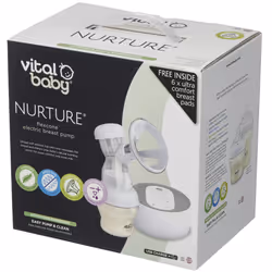 Vital Baby Flexcone Electric Breast Pump with 2 Expression Phases, 150ml Bottle