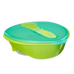 Nourish Power Suction Bowl â Weaning and Feeding Bowl â Strongest Suction â Non-Slip - Deep Sides - Chunky Feeding Spoon - BPA, Phthalates &