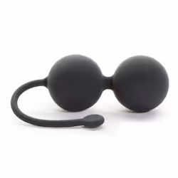 Lovehoney Fifty Shades of Grey, Kegel balls, Black, Silicone, Matt, Water-based lubricant, 1 pc(s)