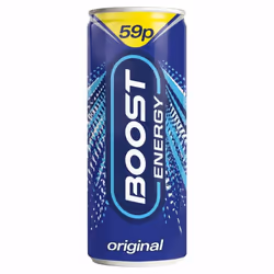 Boost Energy Drink 250ml Sugar Free Exotic Citrus - 3x250ml, Original