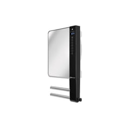 Radialight Windy, Designer Electric Bathroom Fan Heater with Towel Bars, 1800W - Mirror