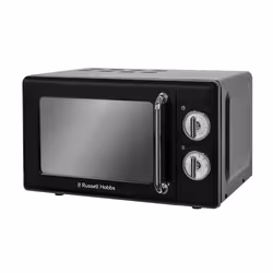 Russell Hobbs RHRETMM705B, Countertop, Solo microwave, 17 L, 700 W, Rotary, Black