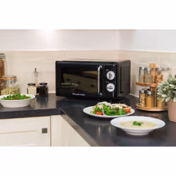 Russell Hobbs RHRETMM705B microwave Black Solo microwave Countertop 17 L 700 W