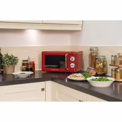 Russell Hobbs RHRETMM705R microwave Red Solo microwave Countertop 17 L 700 W