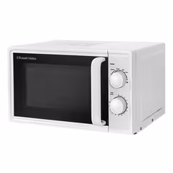 Russell Hobbs RHM1725, Countertop, Solo microwave, 17 L, 700 W, Knob, White