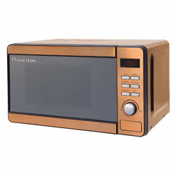 Russell Hobbs RHMD804CP, Countertop, Solo microwave, 17 L, 800 W, Built-in display, Buttons, Rotary