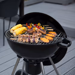 George Foreman GFKTBBQ Charcoal BBQ, Black