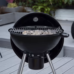 George Foreman GFKTBBQ Charcoal BBQ, Black
