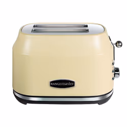 Rangemaster RMCL2S201CM, 2 slice(s), Cream, Metal, Plastic, Level, 1000 W, 1000 W