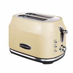 Rangemaster RMCL2S201CM toaster 6 2 slice(s) 1000 W Cream