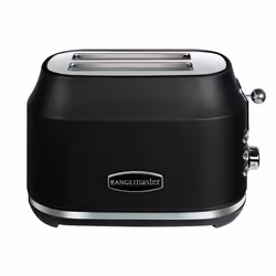 Rangemaster RMCL2S201BK, 2 slice(s), Black, Metal, Plastic, Level, 1000 W, 1000 W
