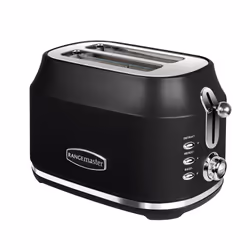 Rangemaster RMCL2S201BK toaster 6 2 slice(s) 1000 W Black