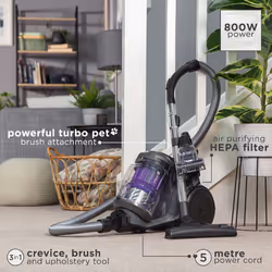 Russell Hobbs RHCV4601 vacuum 3 L Cylinder vacuum Dry 700 W Bagless - Additional view 7