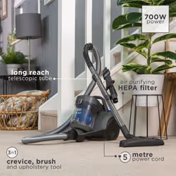 Russell Hobbs ATLAS2 2.5 L Cylinder vacuum Dry 700 W Bagless - Additional view 7