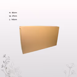 145cm Large Cardboard Packing Box with Handles TV Transport & Bike Box