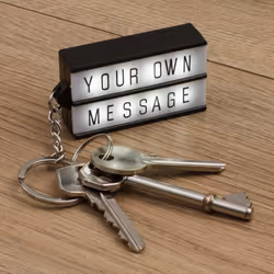 Thumbs Up 1001824 key ring/case Black, White