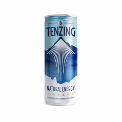 TENZING Natural Energy Drink Made Purely from Plants, Pack of 12 x 250 ml