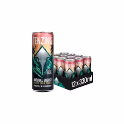 Drink, Plant Based, Vegan, & Gluten Free Drink, BCAA, Pineapple & Passionfruit, 330ml (Pack of 12)