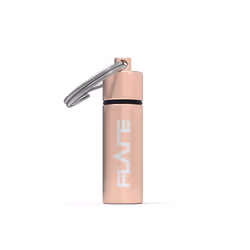 Capsule Rose Gold - Tough Lightweight Aluminium, Water-Proof, Keychain