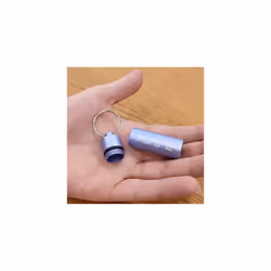 Flare Audio Capsule Purple - Tough Lightweight Aluminium, Water-proof, Keychain