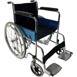 Folding Steel Self Propelled Wheelchair