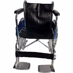 Folding Steel Self Propelled Wheelchair