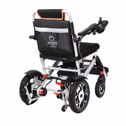 Angel Mobility Electric Lightweight Folding Power Wheelchair Mobility Scooter 4mph Portable Travel Powerchair