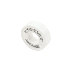 AKORD 12mm x 12m Water White Plumbers PTFE Thread Seal Tape Plumbing Joint, 12mm x 0.075mm