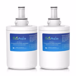 EcoAqua EFF-6011A Ice & Water Refrigerator Filter to fit Samsung DA29-00003G, HAFCU1/XAA, HAFCU1-2P/XAA, HAFIN2/EXP, DA97-063 ...