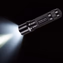 Waterproof Police Issue LED Torch - LED Flashlight - LED Cree Chips Light XP-E2 Torch - 230 Lumens Long Distance Beam - Used by UK Police Forces
