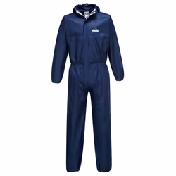 Portwest ST30 Type 5/6 Coveralls Disposable 5 Pack - M, Blue