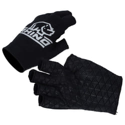 Rhino Pro Rugby Sports Players Hand Protection Gloves Half Finger Stick Mitts (2020) - XSmall/Medium