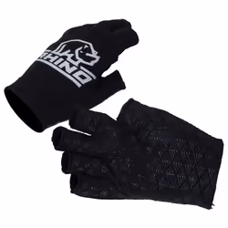 Rhino Pro Rugby Sports Players Hand Protection Gloves Half Finger Stick Mitts (2020) - Small/Medium