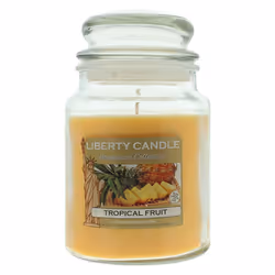 Liberty Candle Tropical Fruit 510G Glass Jar With Lid For Unisex