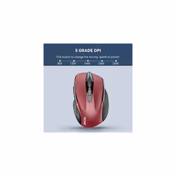 Pro Wireless Mouse, 4000 DPI, 2.4G Ergonomic Optical Mouse, Computer Mouse for Laptop, Windows, Chromebook, 6 Button Mouse, 24-Month Battery Life, 6