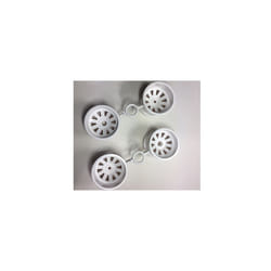 TAMIYA 58106 Stadium Blitzer/58610 Aqroshot, 9335110/19335110 Wheels (4 Pcs.)