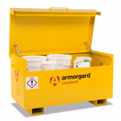 Armorgard Chembank Secure Chemical Storage Box Store 1275x665x660mm