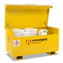 Armorgard Chembank Secure Chemical Storage Box Store 1275x665x660mm