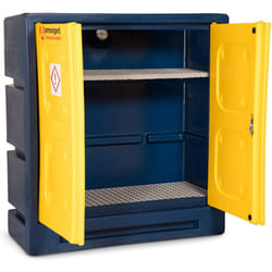 Armorgard - CHEMCUBE CABINET Durable plastic chemical cabinet 1220x550x1310