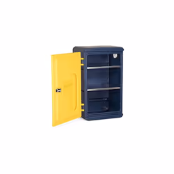 Armorgard - CHEMCUBE CABINET Durable plastic chemical cabinet 575x440x910